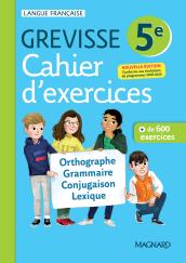 Couverture : Cahier Grevisse 5e (2021)