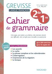Couverture : Cahier Grevisse 2de / 1re (2022)