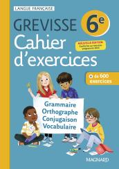 Couverture : Cahier Grevisse 6e (2025)