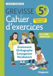 Couverture : Cahier Grevisse 5e (2026)