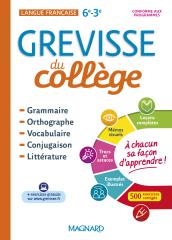 Couverture : Grevisse du collège