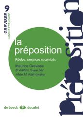 Couverture : La préposition